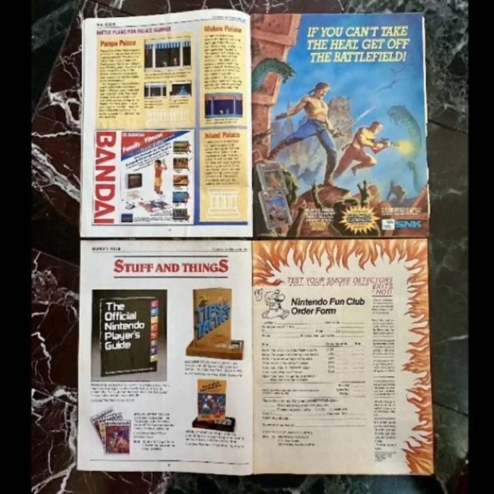 NINTENDO FUN CLUB NEWS MAGAZINES VOL 2 ISSUE 6 7 1988 ZELDA II SPORTS 88 WRAP UP